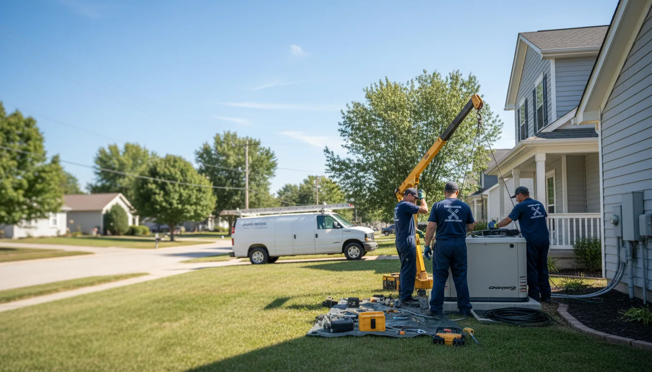 Generator Installation in Nora Springs, IA near me